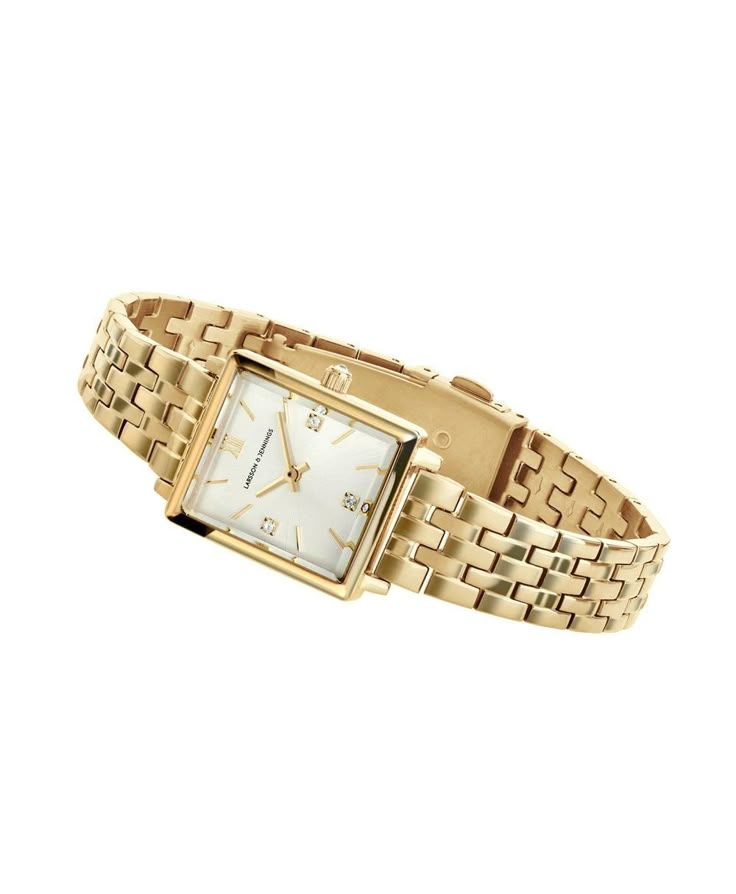 Élégance Dorée – Montre Femme Luxe Rectangulaire